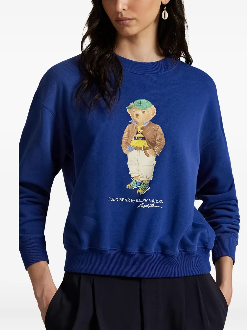 Polo Ralph Lauren Sweater met ronde hals Blauw