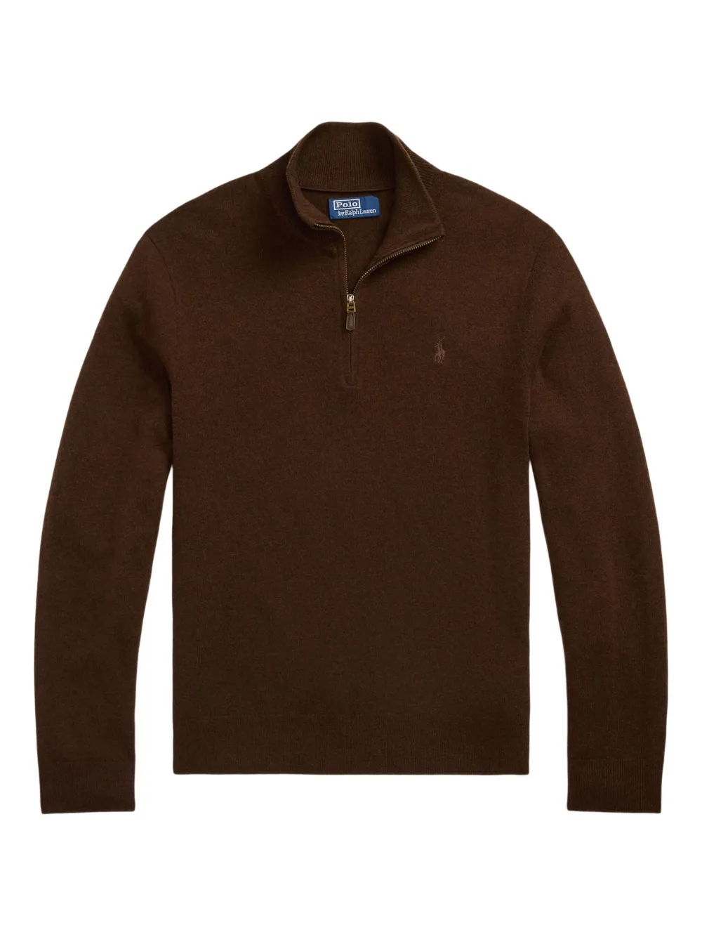 half-zip merino wool pullover