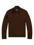 Polo Ralph Lauren half-zip merino wool pullover - Brown
