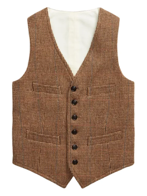 POLO RALPH LAUREN KIDS welt-pockets waistcoat