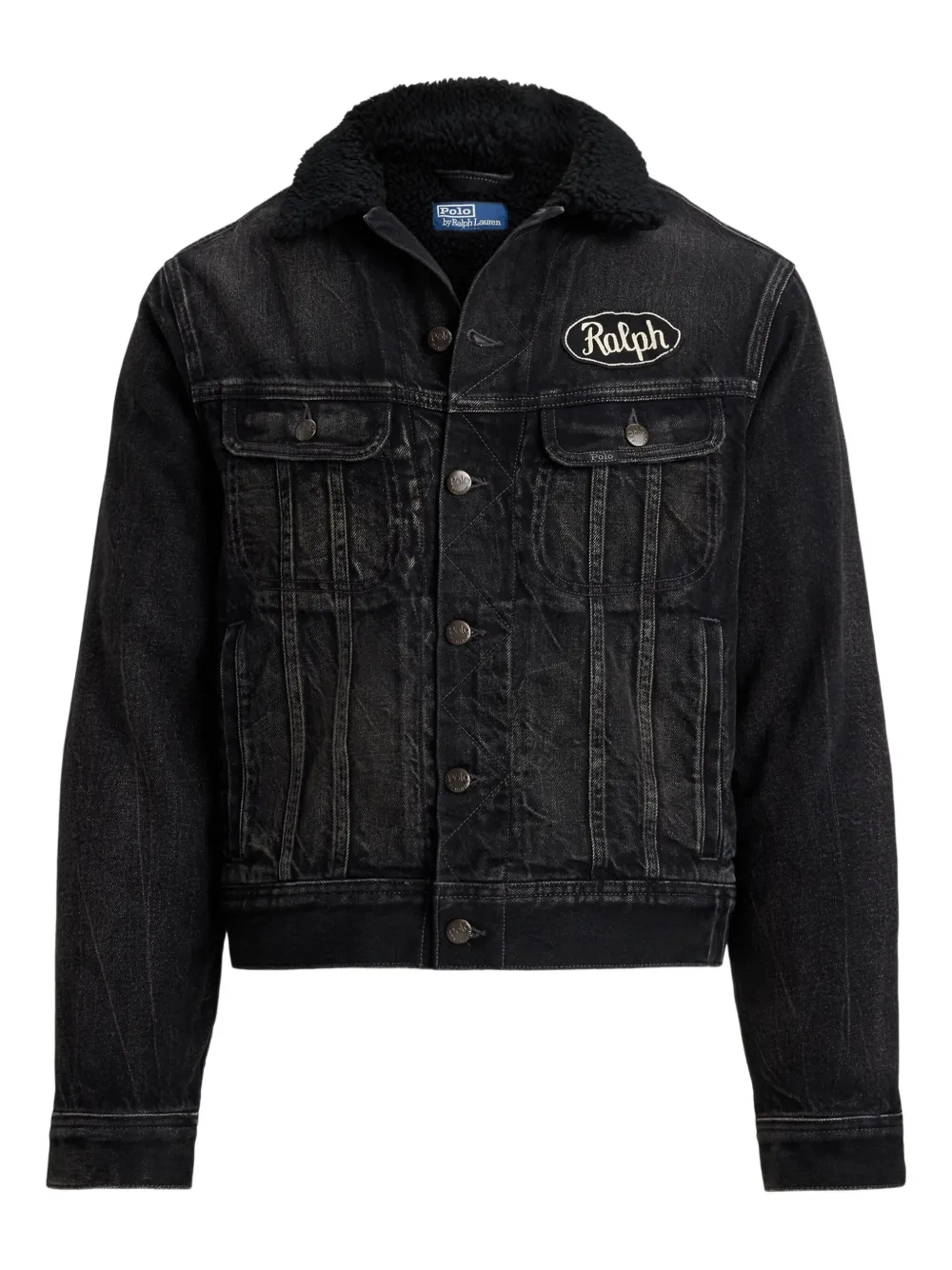 Polo Ralph Lauren デニムジャケット - ブラック Polo Ralph Lauren デニムジャケット - ブラック