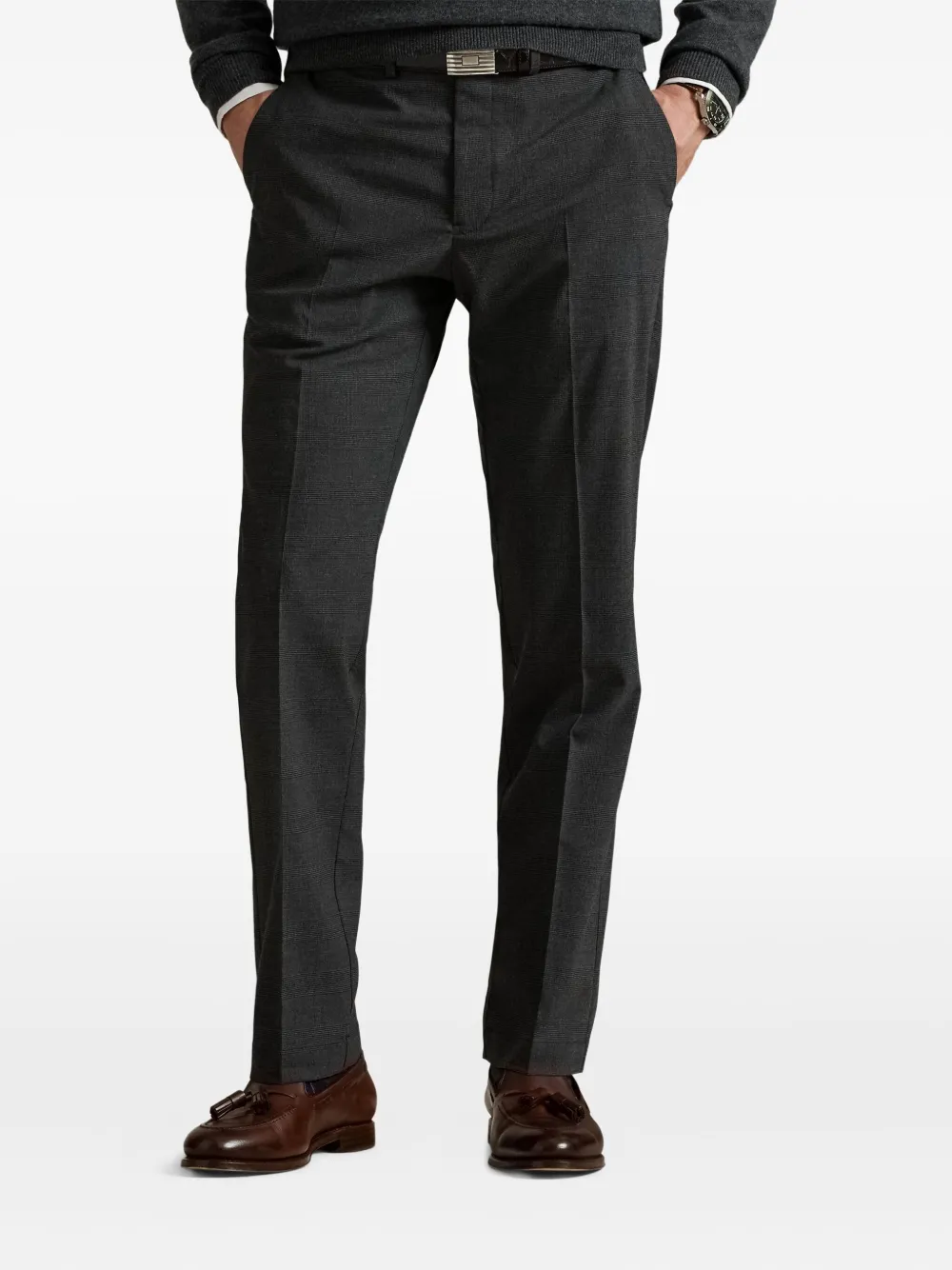 Polo Ralph Lauren Geruite broek Grijs