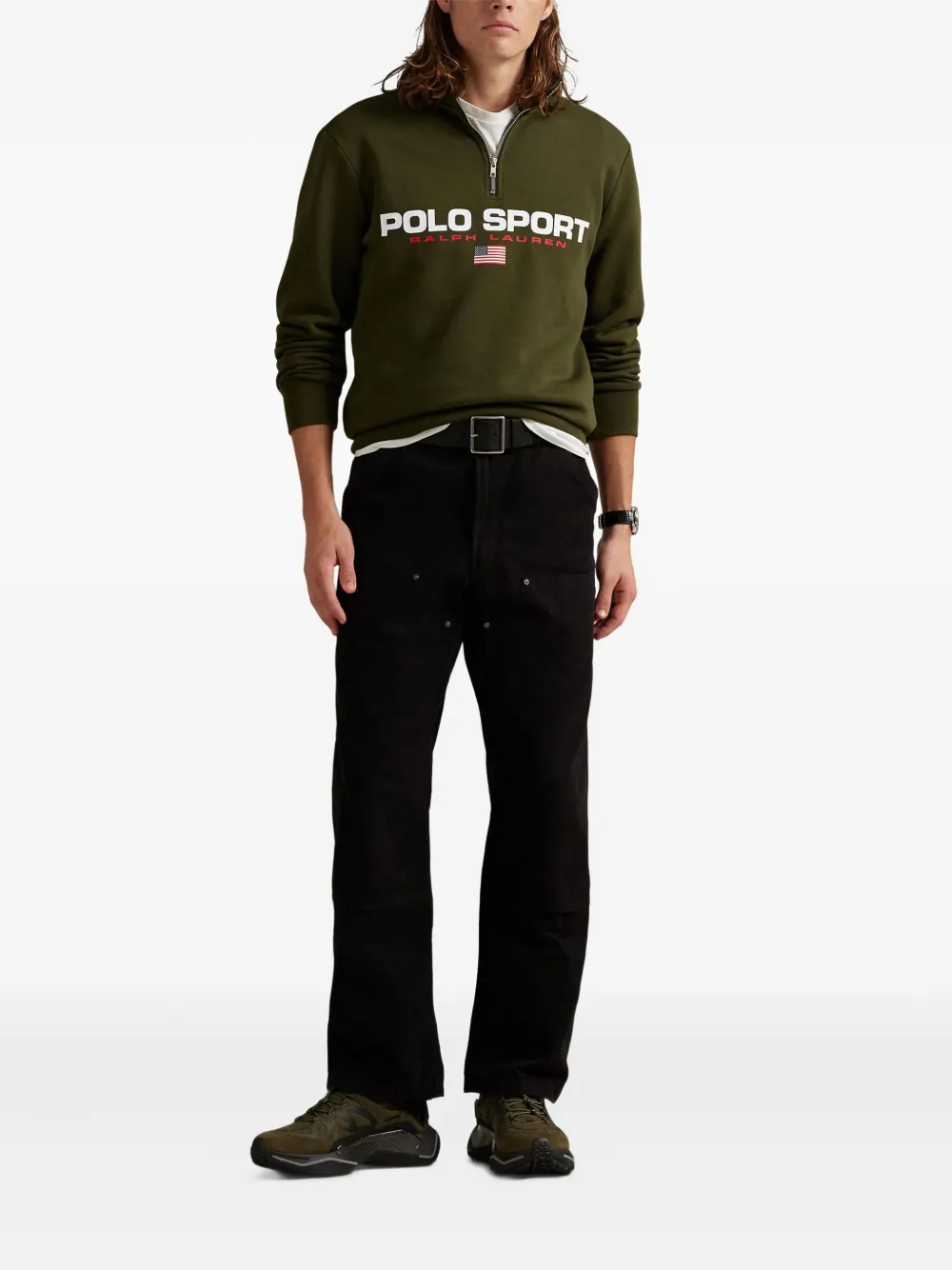 Polo Ralph Lauren Sweater met logoprint - Groen