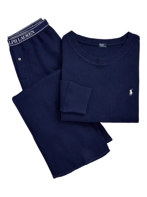Polo Ralph Lauren pijama de tejido gofrado