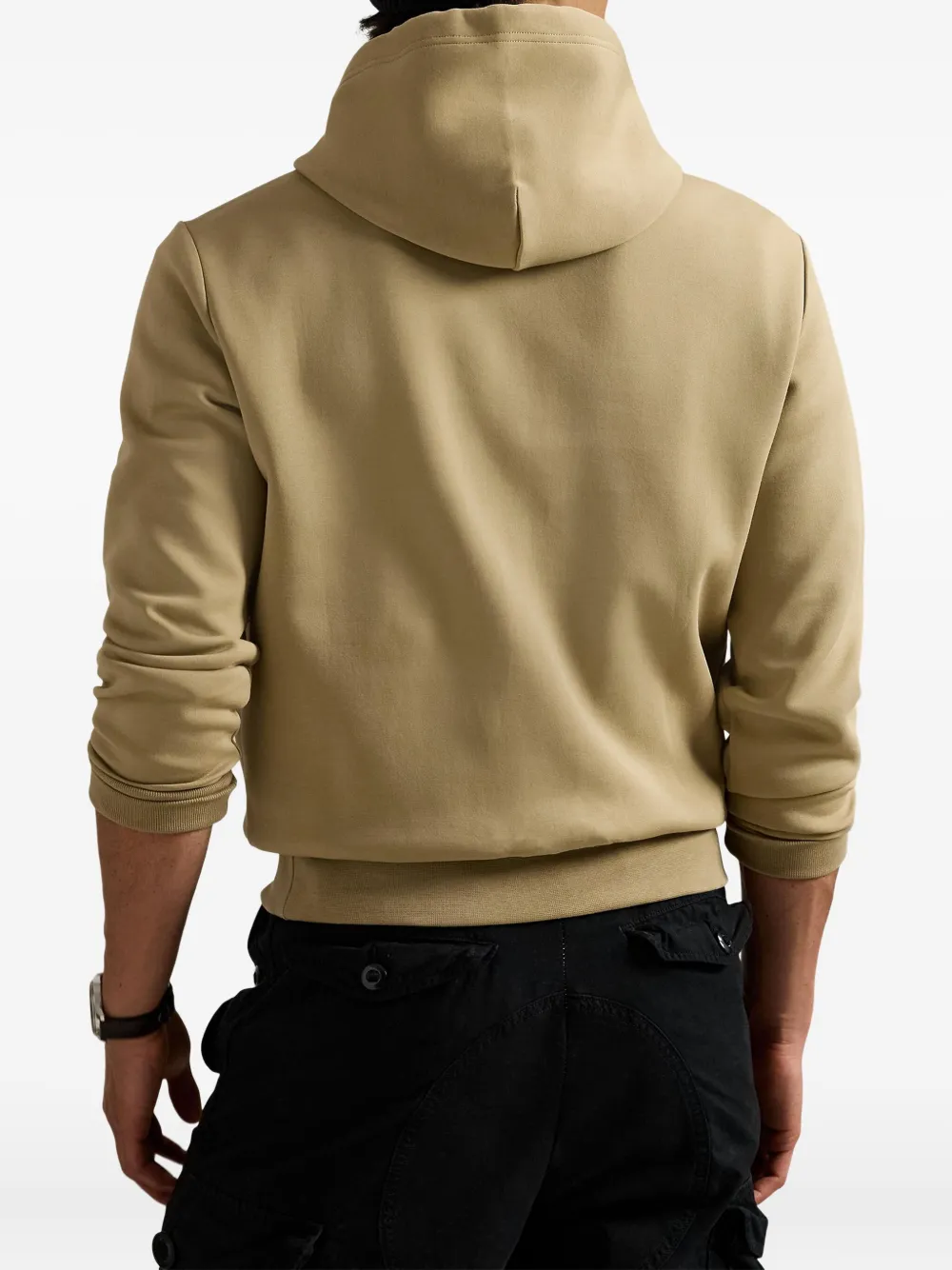 Polo Ralph Lauren Hoodie met geborduurd logo Beige