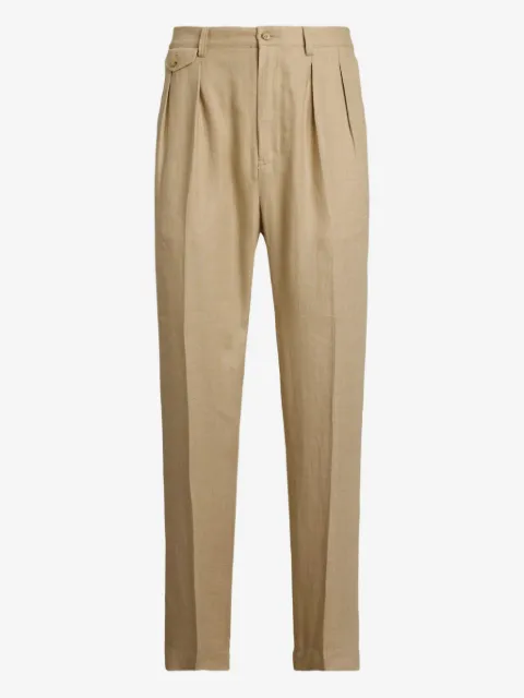 Polo Ralph Lauren pantalon à design plissé