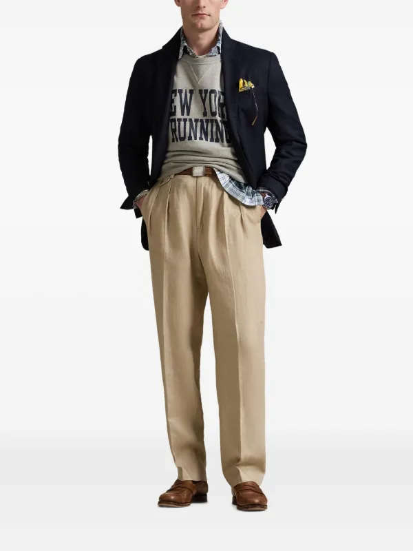 Polo Ralph Lauren Pleated Trousers | Neutrals | FARFETCH