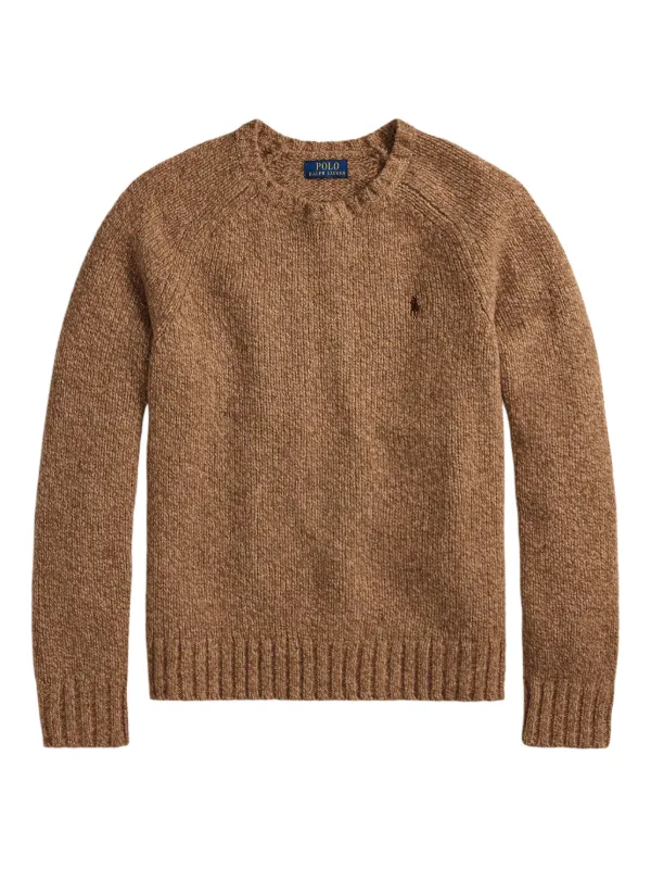 Polo Ralph Lauren long-sleeve Sweater Brown FARFETCH PH