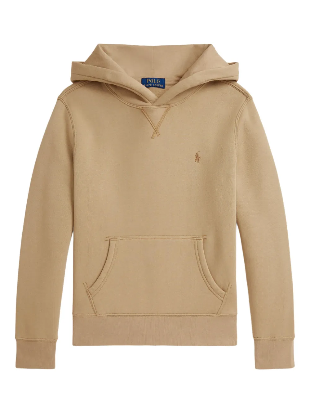 POLO RALPH LAUREN KIDS Hoodie met borduurwerk Beige