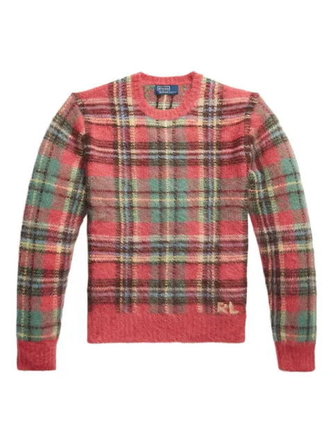 Polo Ralph Lauren plaid long-sleeve sweater
