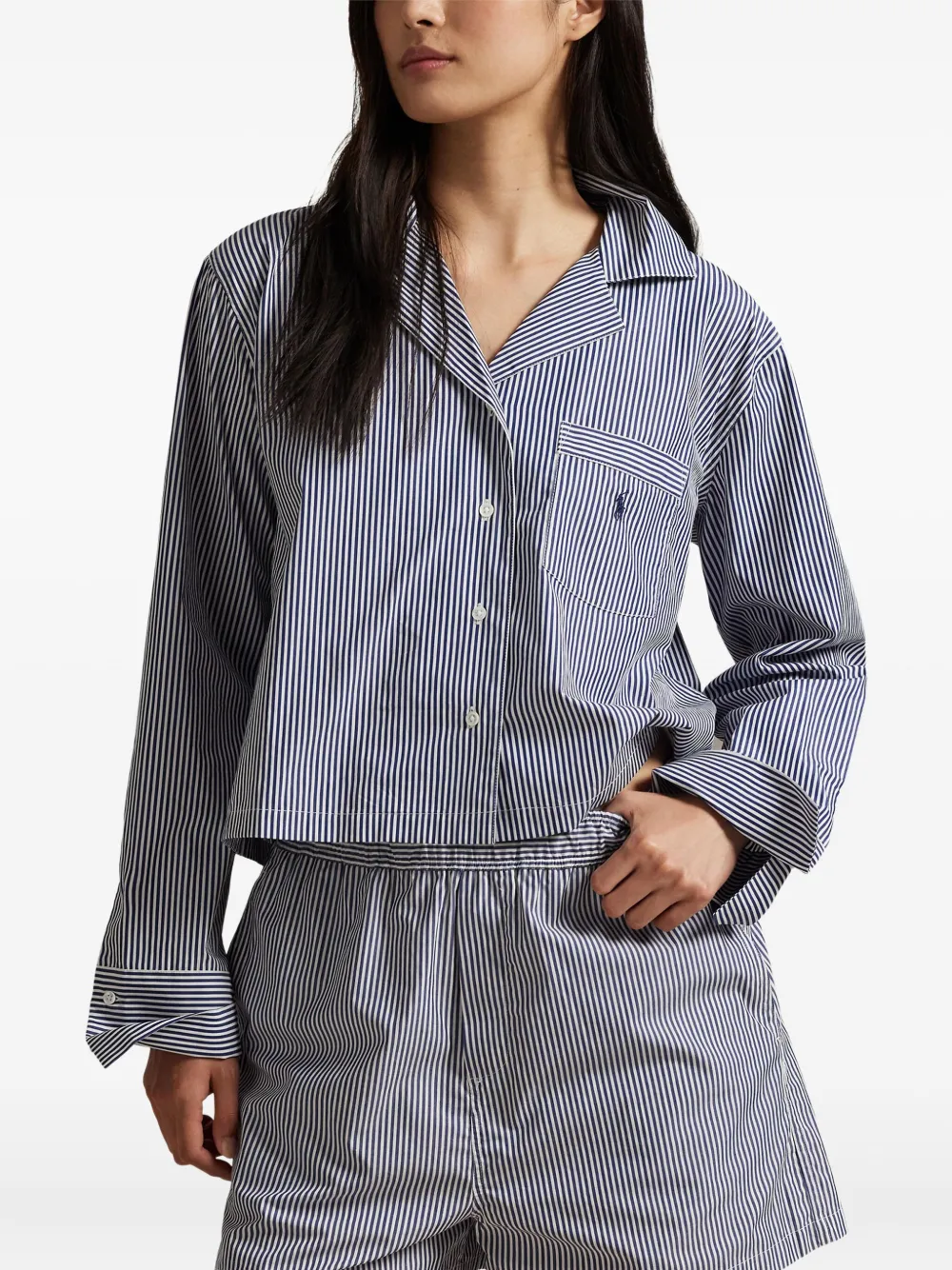 Polo Ralph Lauren Gestreepte pyjama Blauw