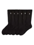 Polo Ralph Lauren Polo Pony-motif socks (pack of six) - Black