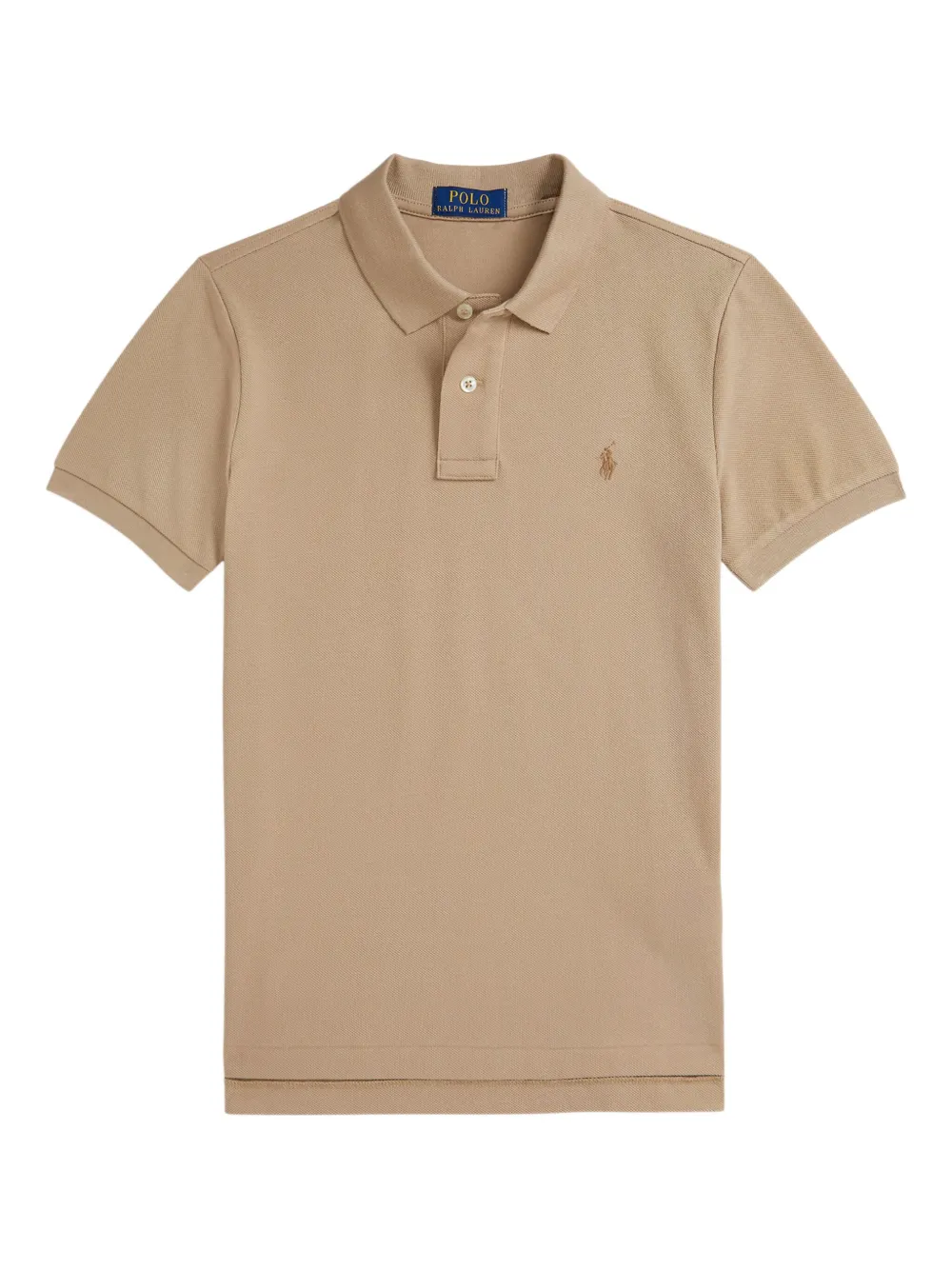 POLO RALPH LAUREN KIDS Poloshirt met geborduurd logo Beige