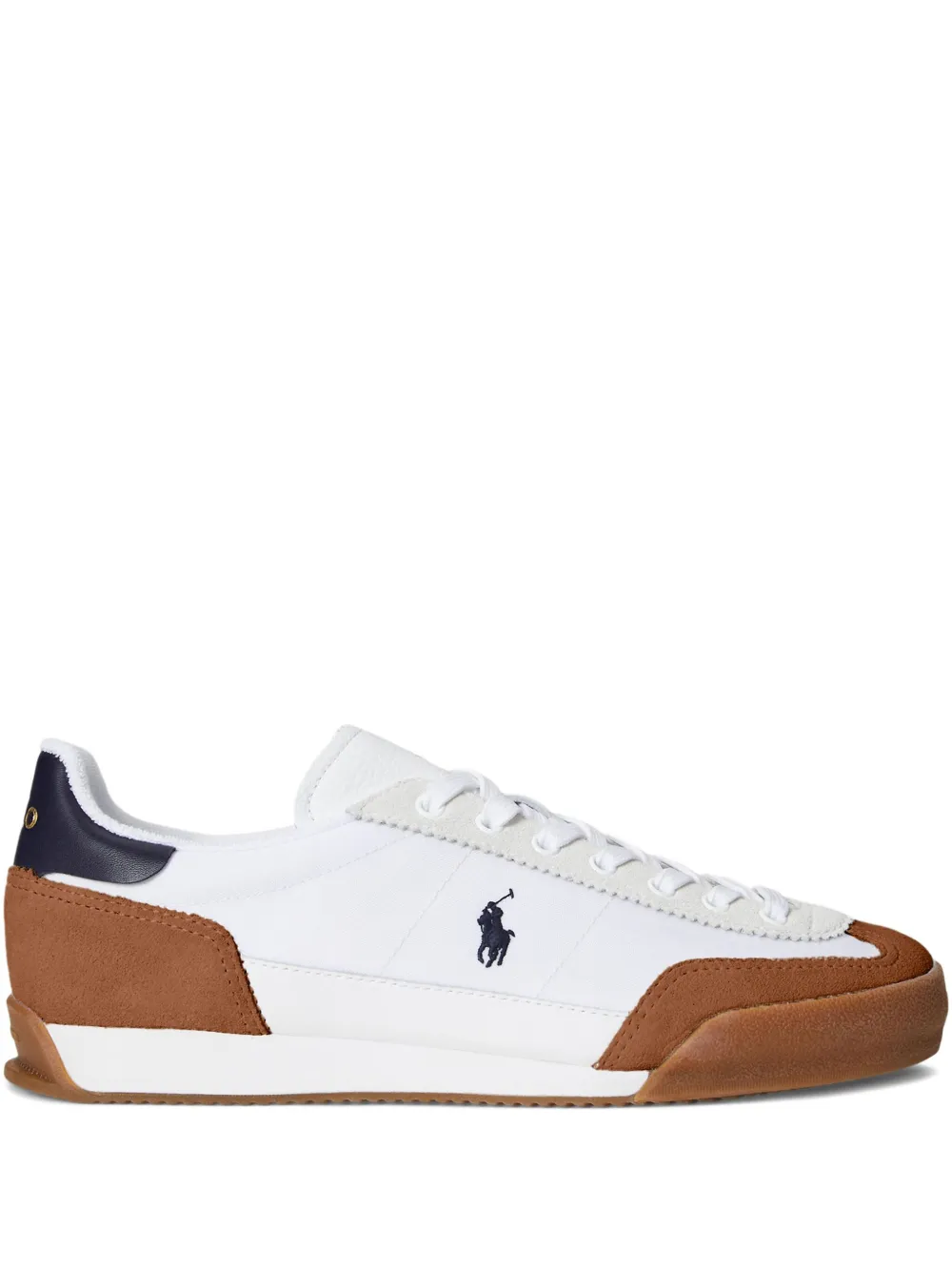 Polo Ralph Lauren Hester suede low-top sneakers White