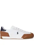 Polo Ralph Lauren Hester suede low-top sneakers - White