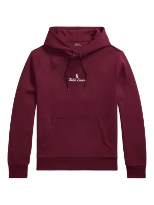 Polo Ralph Lauren ダブルニット ジップアップ パーカー | ブラウン