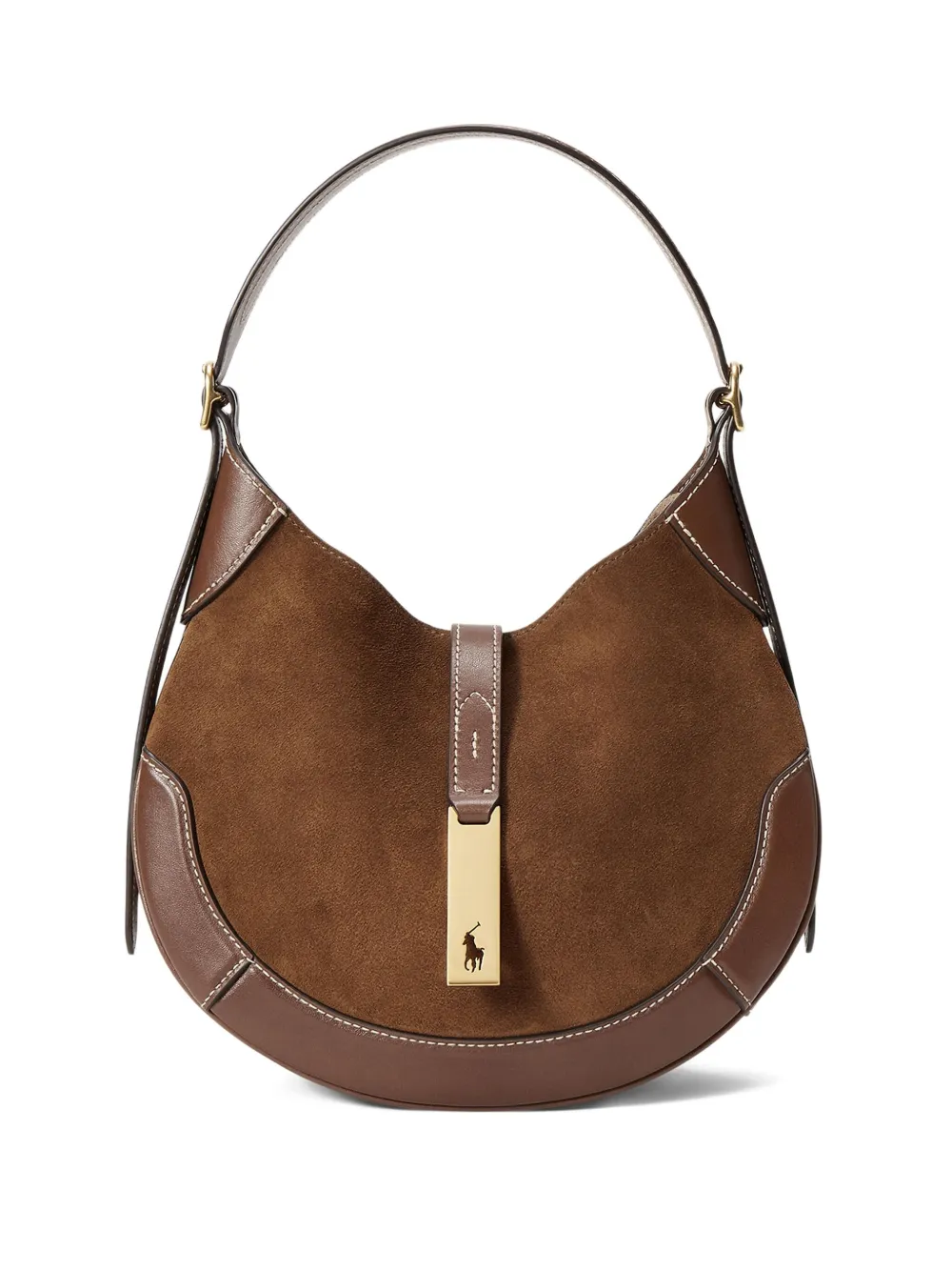 Polo Ralph Lauren Polo ID kleine schoudertas Bruin