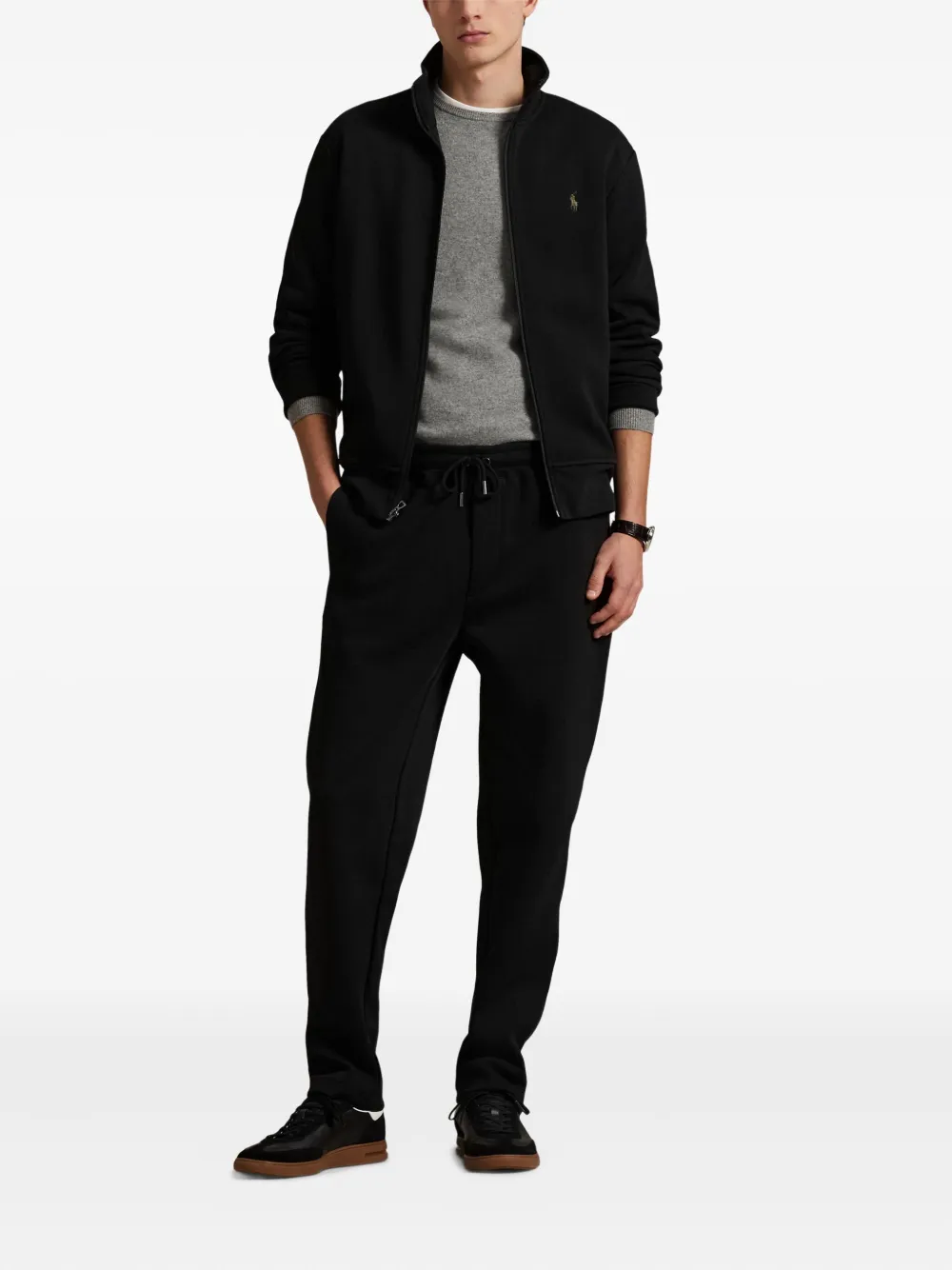 Polo Ralph Lauren Sweater met rits Zwart
