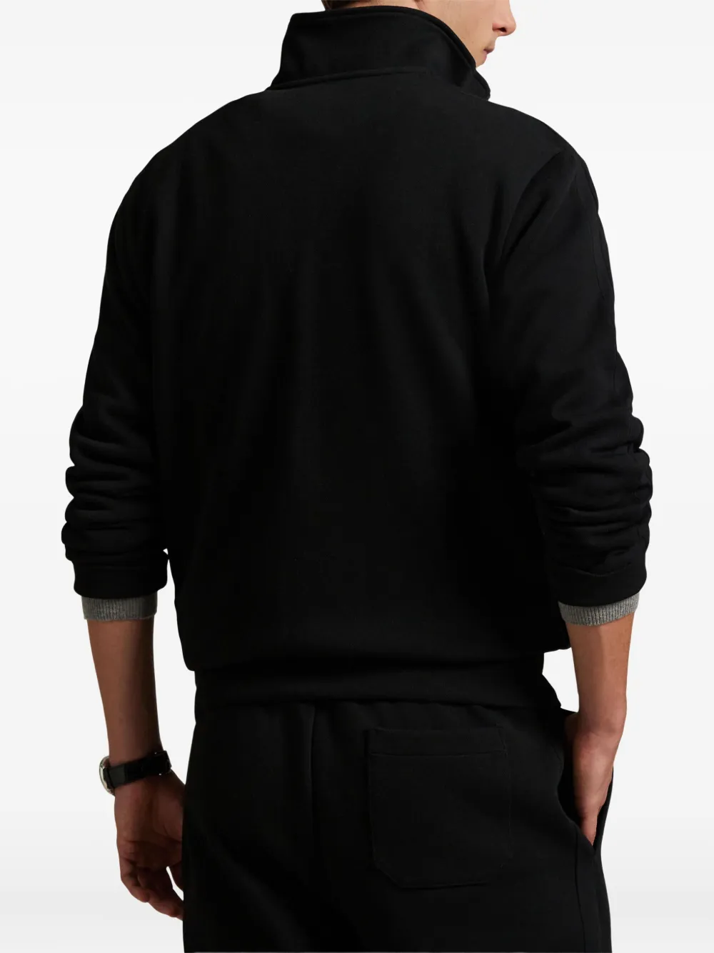 Polo Ralph Lauren Sweater met rits Zwart