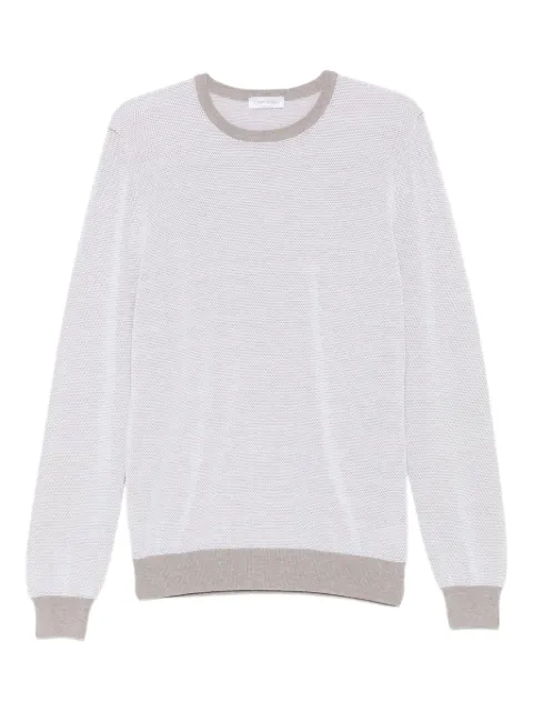 Gran Sasso textured cotton sweater