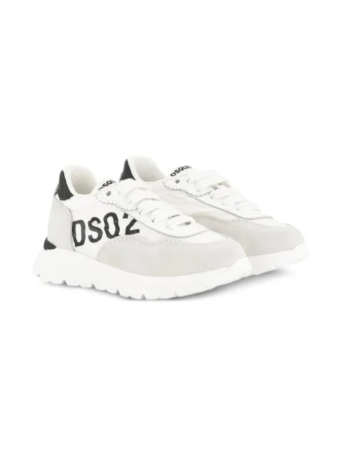 DSQUARED2 KIDS logo-detail panelled sneakers