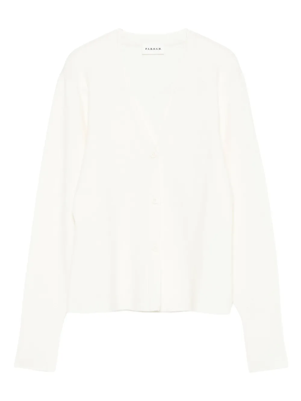 P.A.R.O.S.H. Vest met knopen Wit