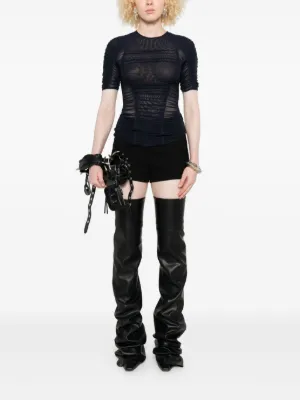 Mugler Tops & Corsets | Mesh Tops | FARFETCH