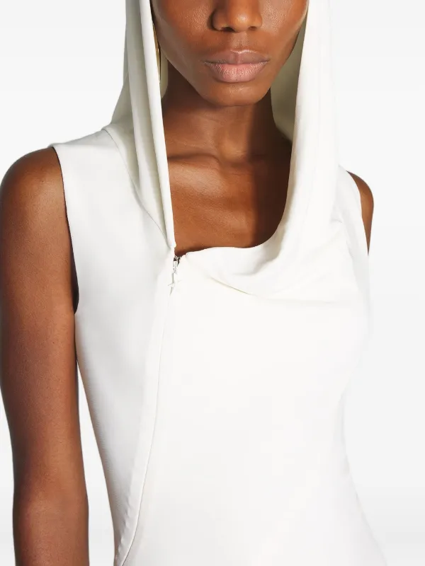 dotted tailored mini