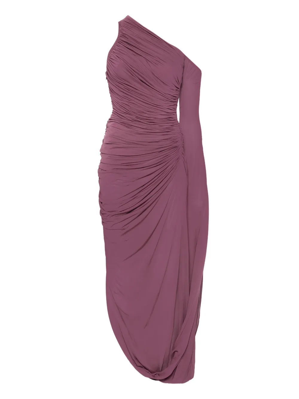Mugler Asymmetrische jurk Roze