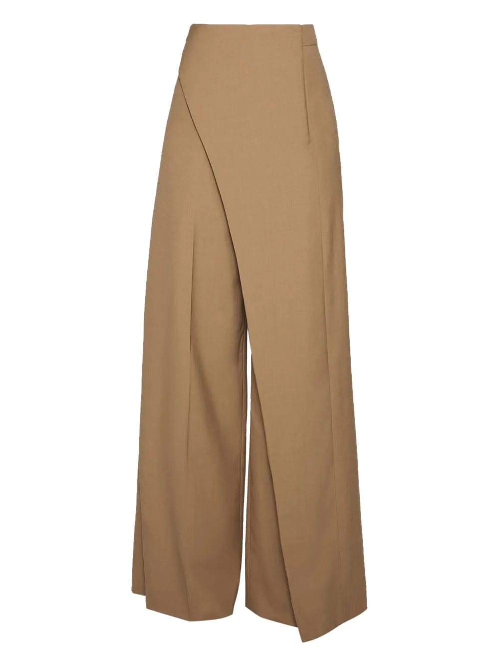 Mugler Geplooide broek Bruin