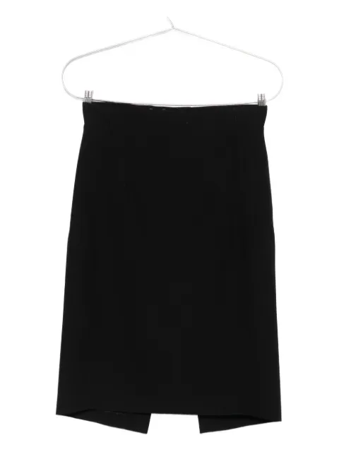 Mugler falda midi a paneles