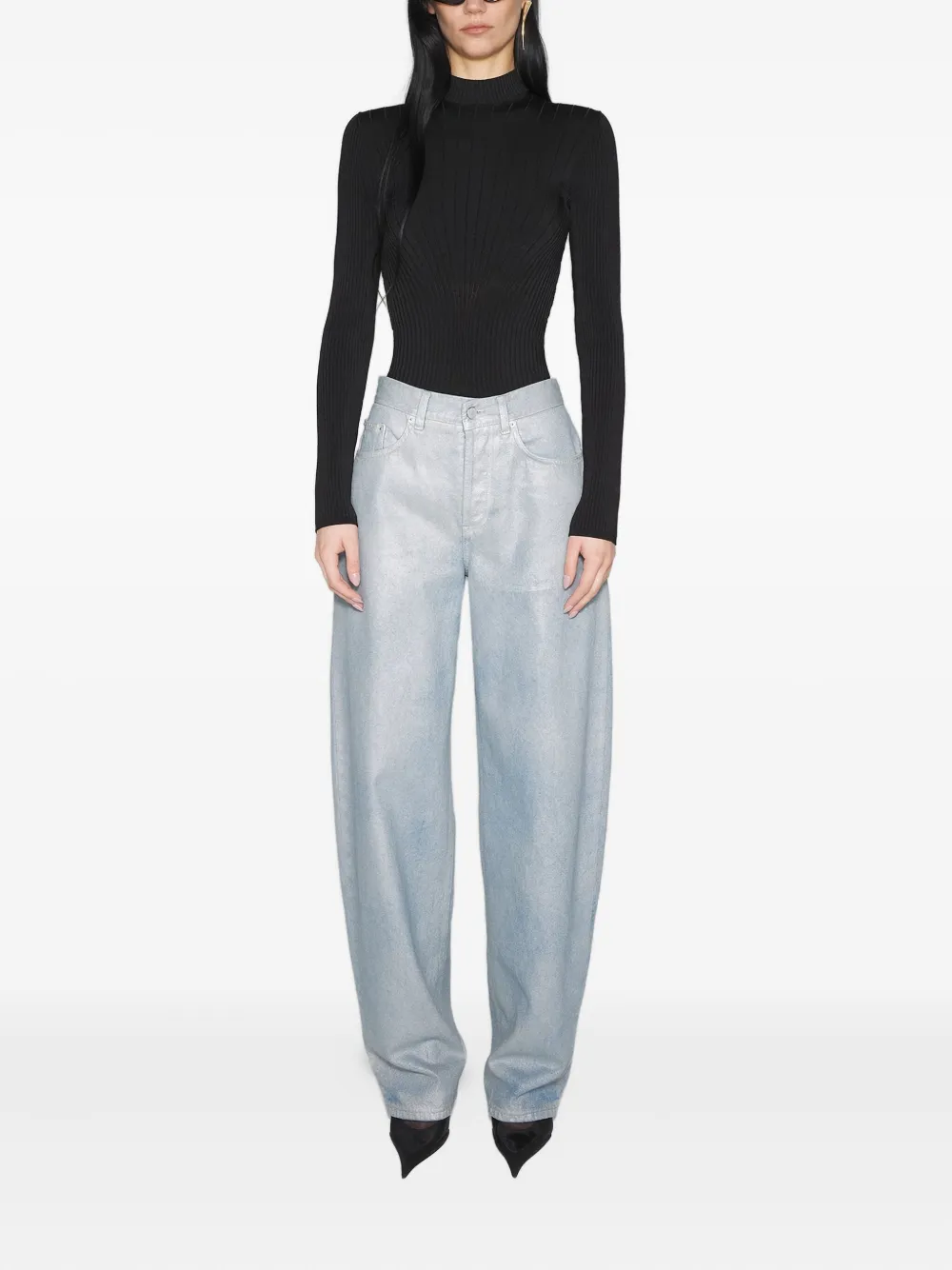 Mugler Jeans Blue Blauw