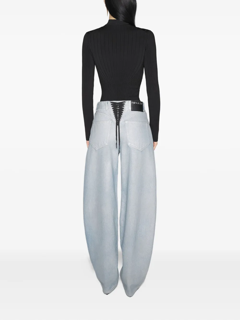 Mugler Jeans Blue Blauw