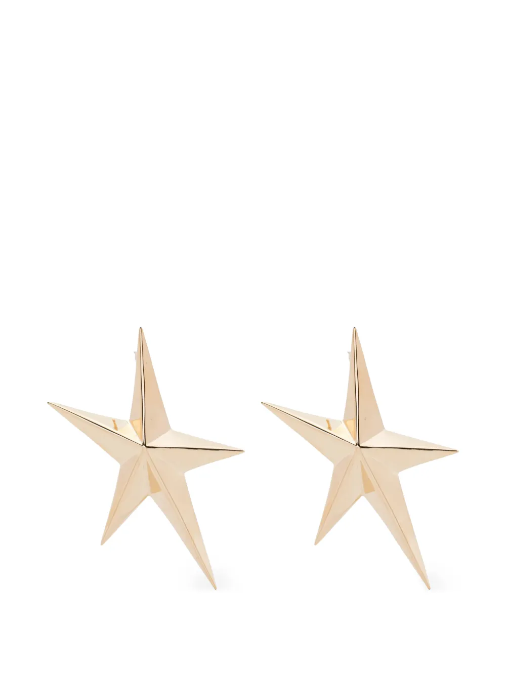 Mugler star-shaped earrings - Gold