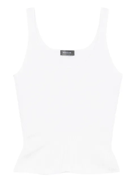 Mugler ribbed tank top