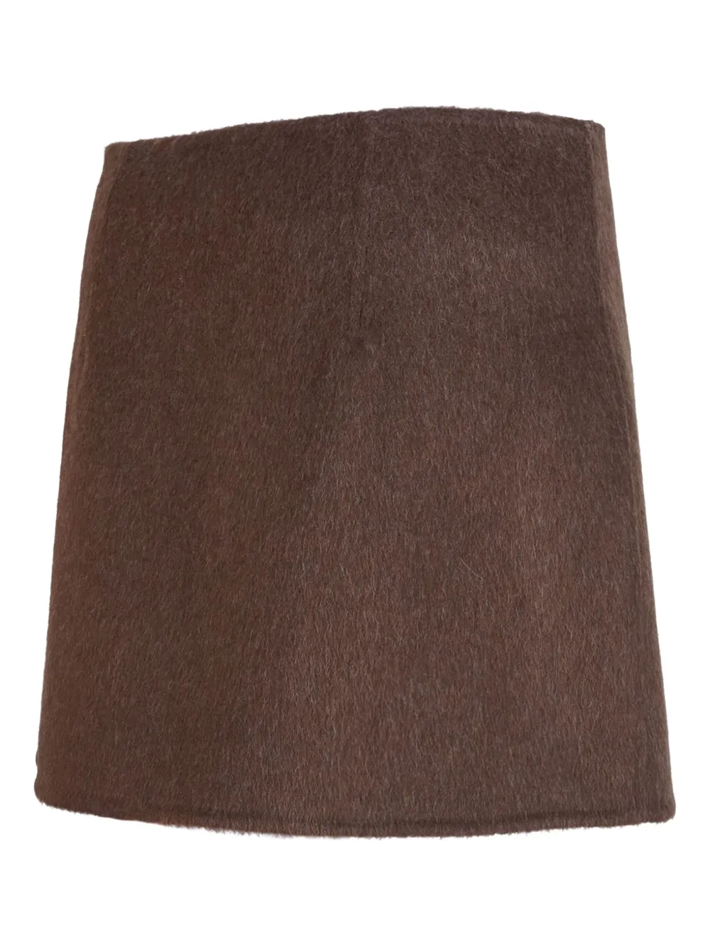 P.a.r.o.s.h Logical Mini Skirt In Brown