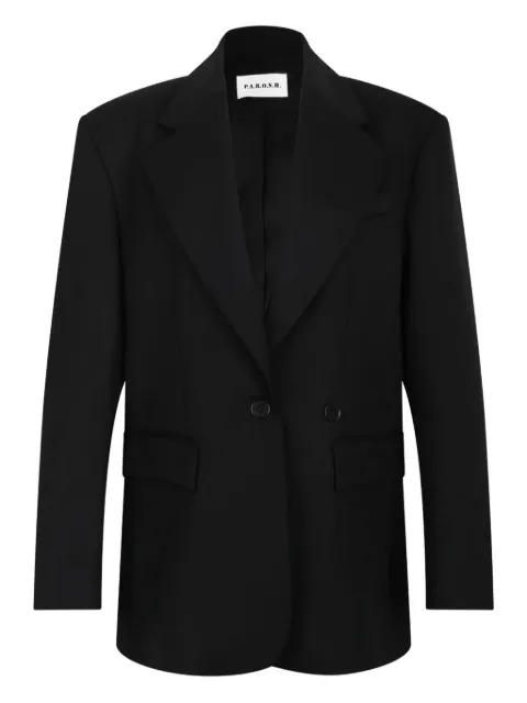 P.A.R.O.S.H. single-button pocket blazer