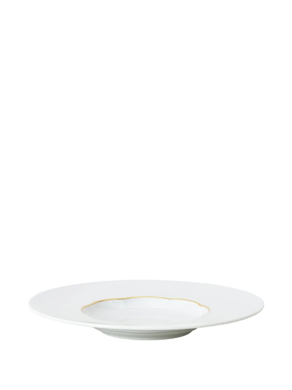 Rosenthal Sonetto gold-rimmed scalloped plate (26.1cm) | White | Image 1