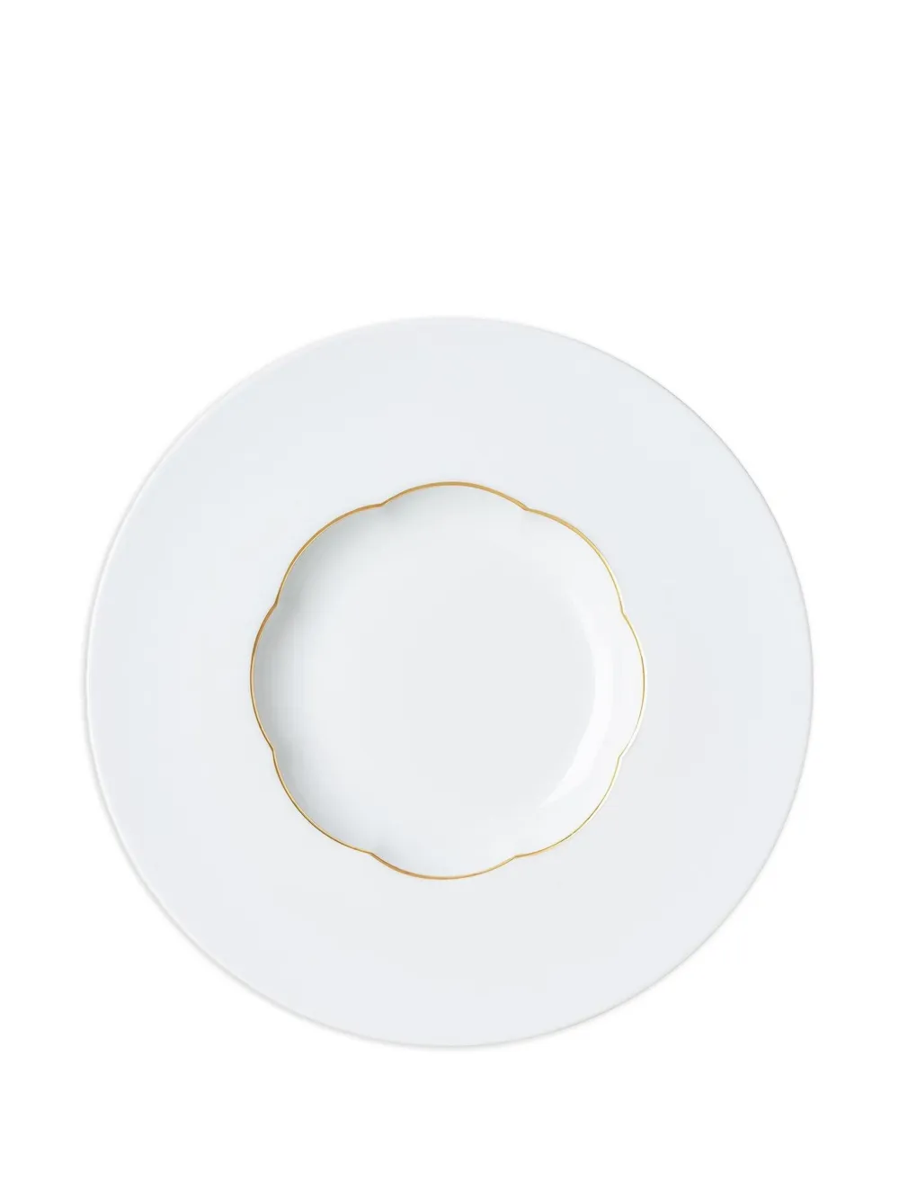 Rosenthal Sonetto gold-rimmed scalloped plate (26.1cm) | Tableware | Image 2