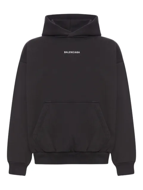 Balenciaga 로고 프린트 후디