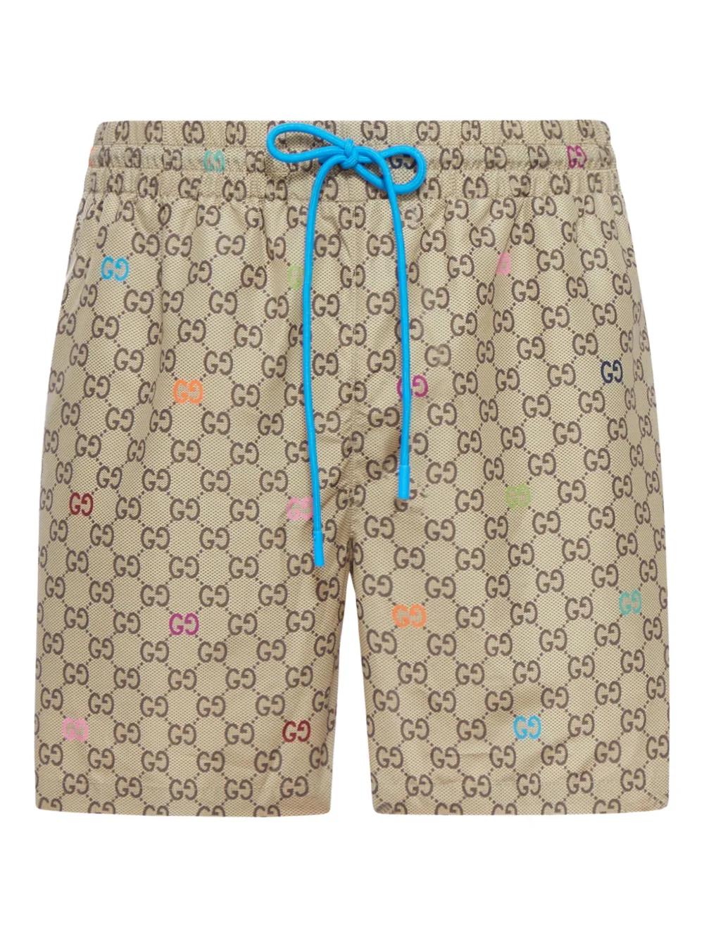 Gucci Zwembroek met GG-monogram Beige
