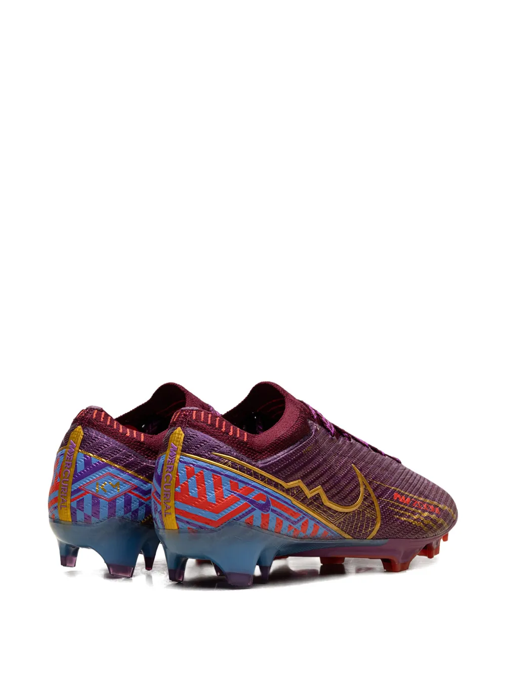 Nike Zoom Mercurial Vapor 15 Elite KM FG Cleats "Mbappe Dark Beetroot" sneakers Purple