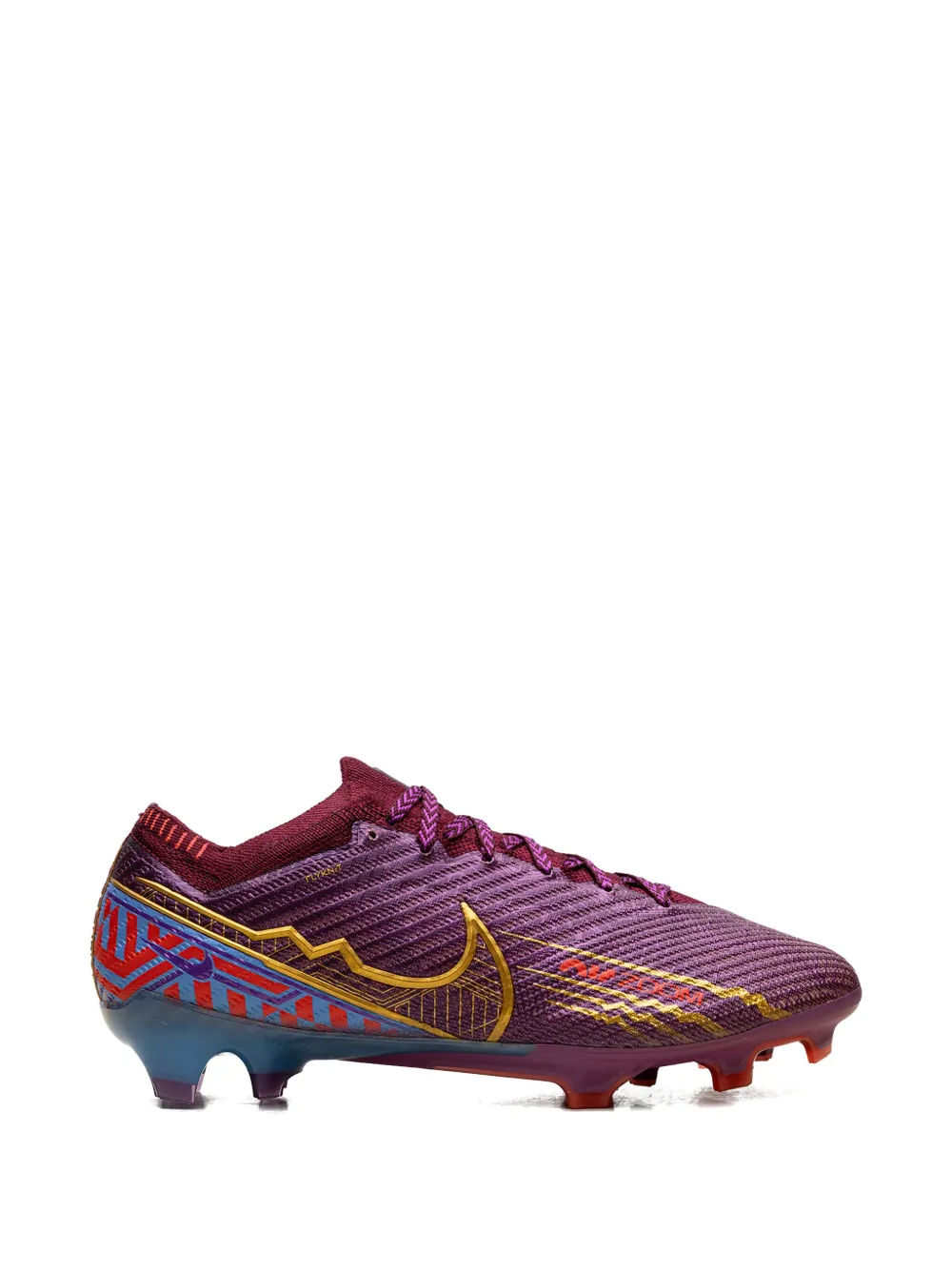 Nike Zoom Mercurial Vapor 15 Elite KM FG Cleats "Mbappe Dark Beetroot" sneakers Purple