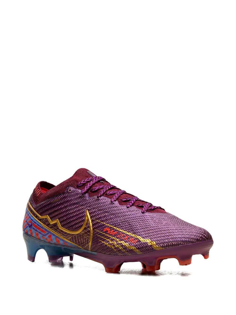 Nike Zoom Mercurial Vapor 15 Elite KM FG Cleats "Mbappe Dark Beetroot" sneakers Purple