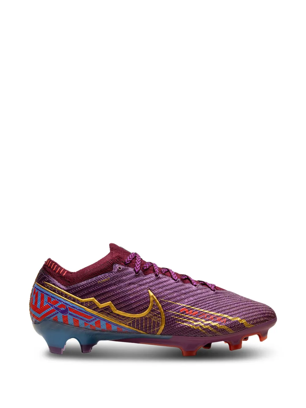 Nike Zoom Mercurial Vapor 15 Elite KM FG Cleats "Mbappe Dark Beetroot" sneakers Purple