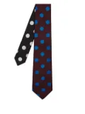 Paul Smith Giant Spot tie - Red