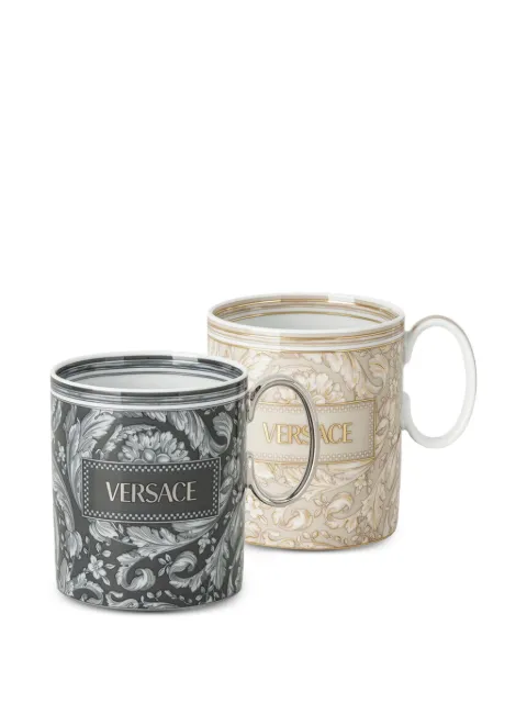 Versace baroque-print mug