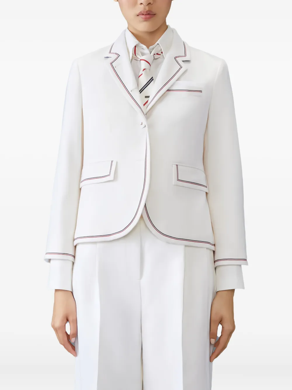 Thom Browne Kasjmier blazer Wit