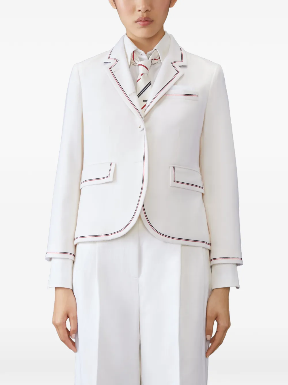 Thom Browne Kasjmier blazer Wit