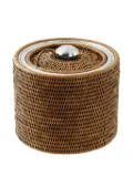 Sambonet metal-lidded ice bucket - Brown